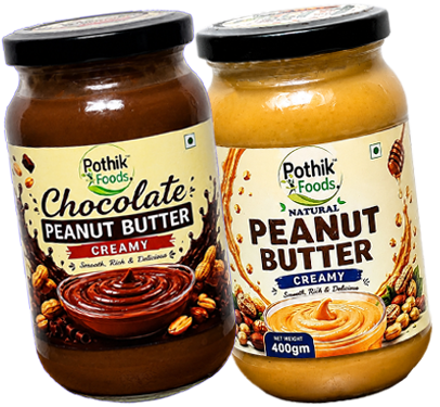 Pothik Foods Creamy Peanut Butter Combo